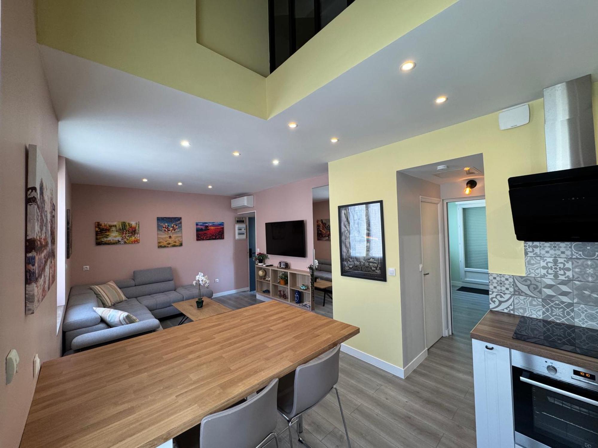 70M2 Climatise - Parking Prive - Lycee Roosevelt - Reims Arena Apartamento Exterior foto